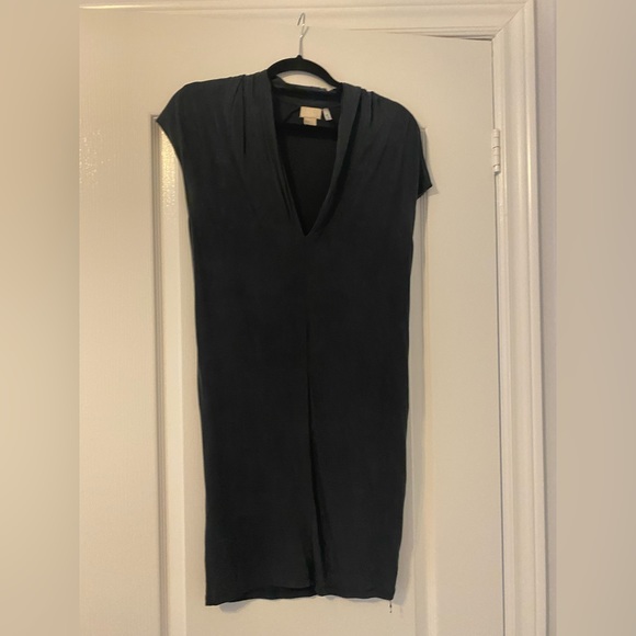 H&M short sleeve dress - grey - size 2 - Picture 1 of 3